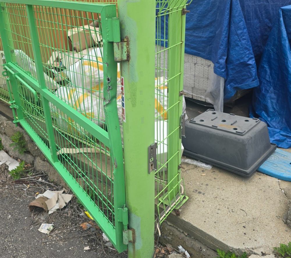 대문 용접수리 (알곤용접) 시공 설명 참고 사진